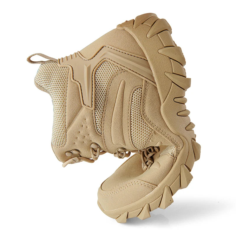 Men’s Tactical Combat Training Boots – Outdoor & Anti-Wear